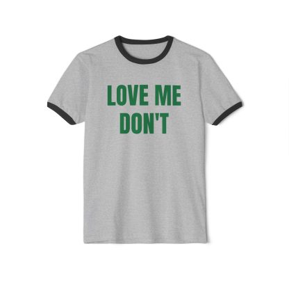Love me don't. Penny Tee.Unisex Cotton Ringer T-Shirt - Image 2