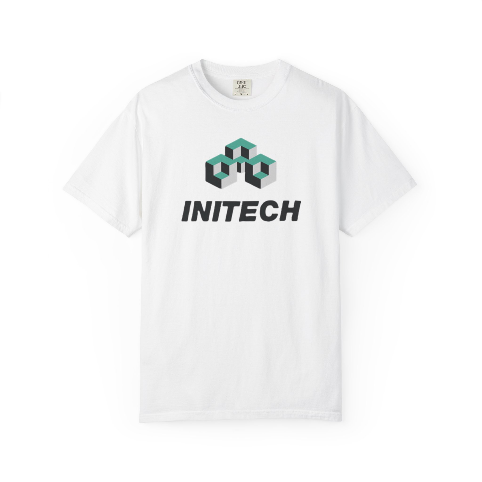 INITECH Unisex Garment-Dyed T-shirt, Office Space Tee, Vintage Movie Top, Gen X, Travel Shirt