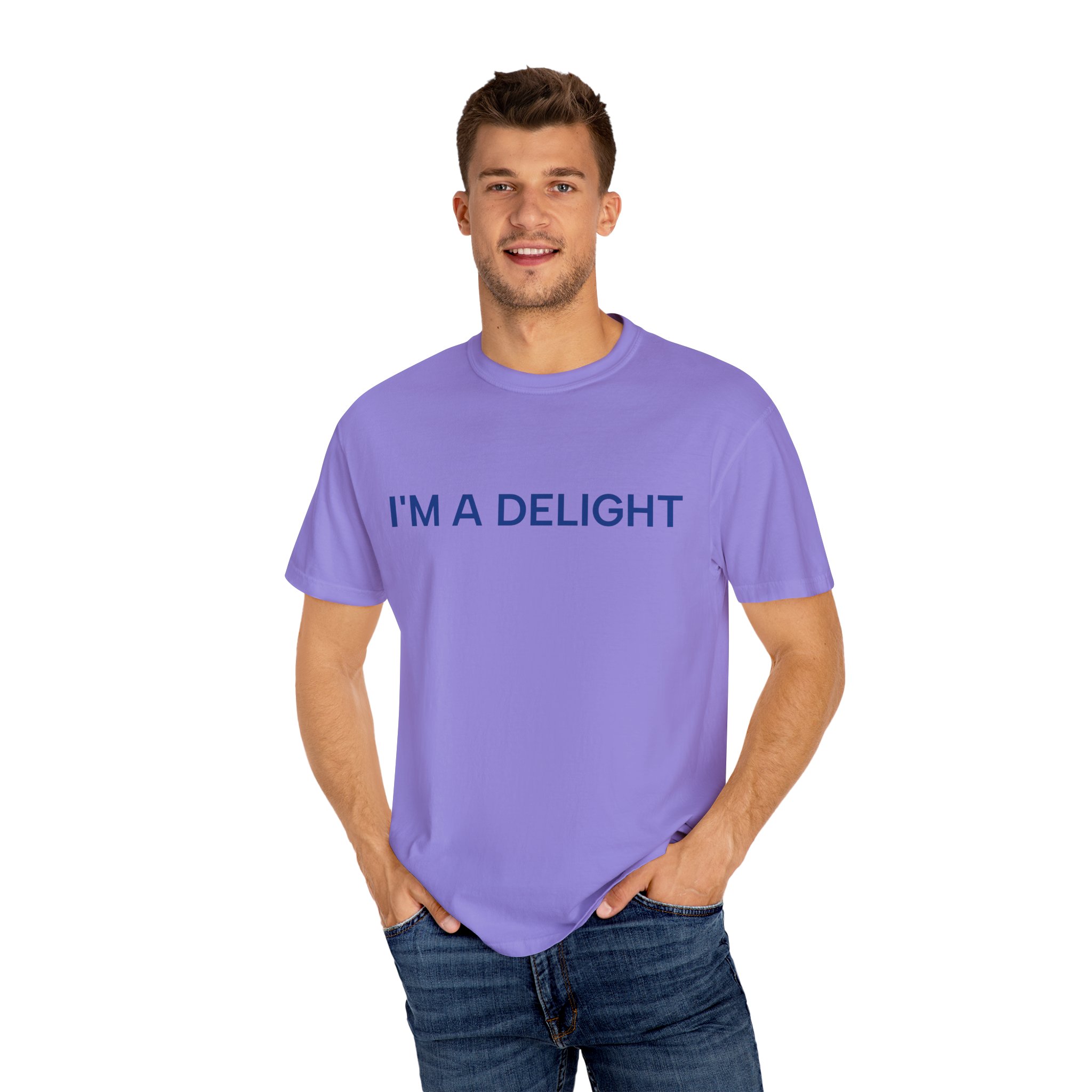 Delight T-Shirt, Funny Cozy Graphic Pullover - Image 40