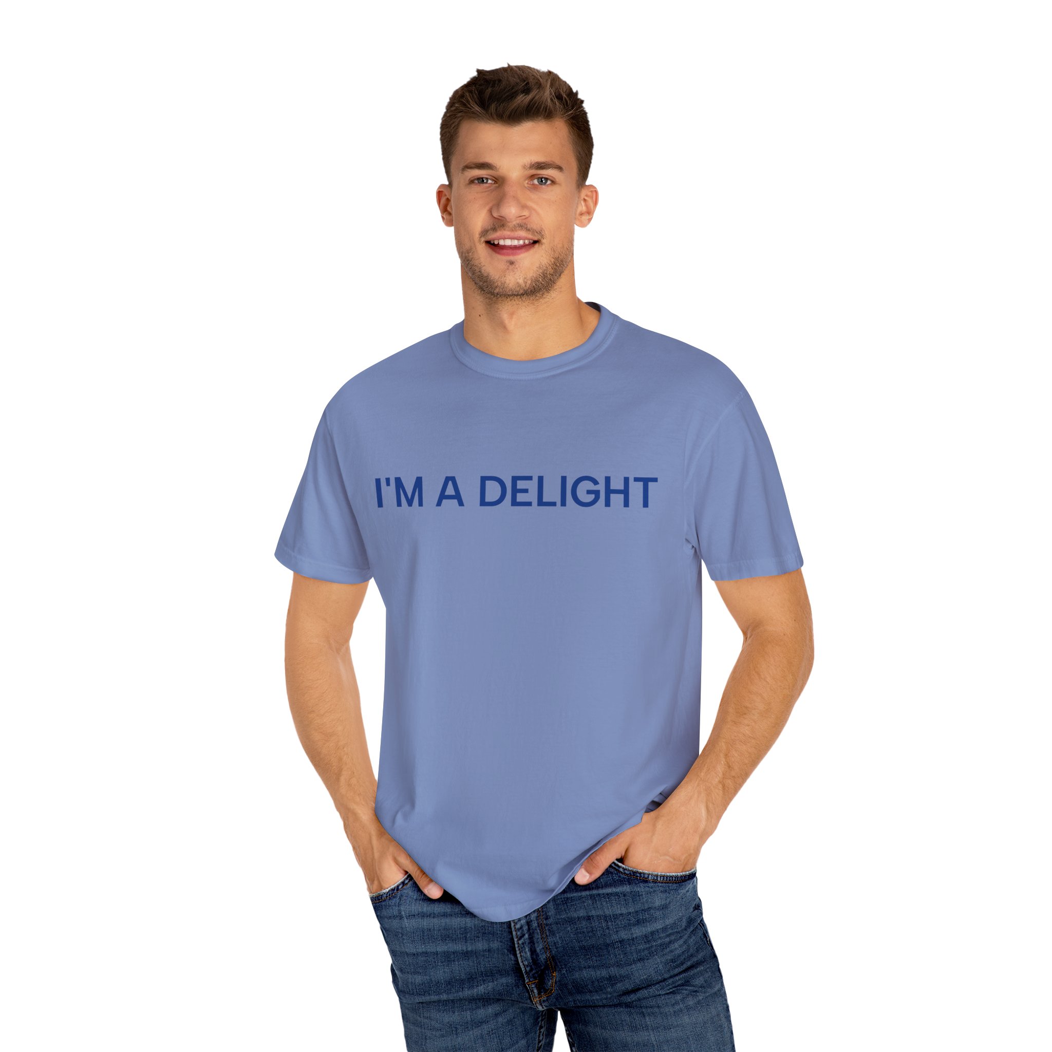Delight T-Shirt, Funny Cozy Graphic Pullover - Image 32