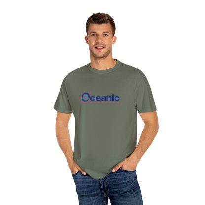 Lost Airline Unisex Garment-Dyed T-shirt, TV Show Tee, Vintage Plane Top, Flight Crew Gift, Travel Shirt - Image 44