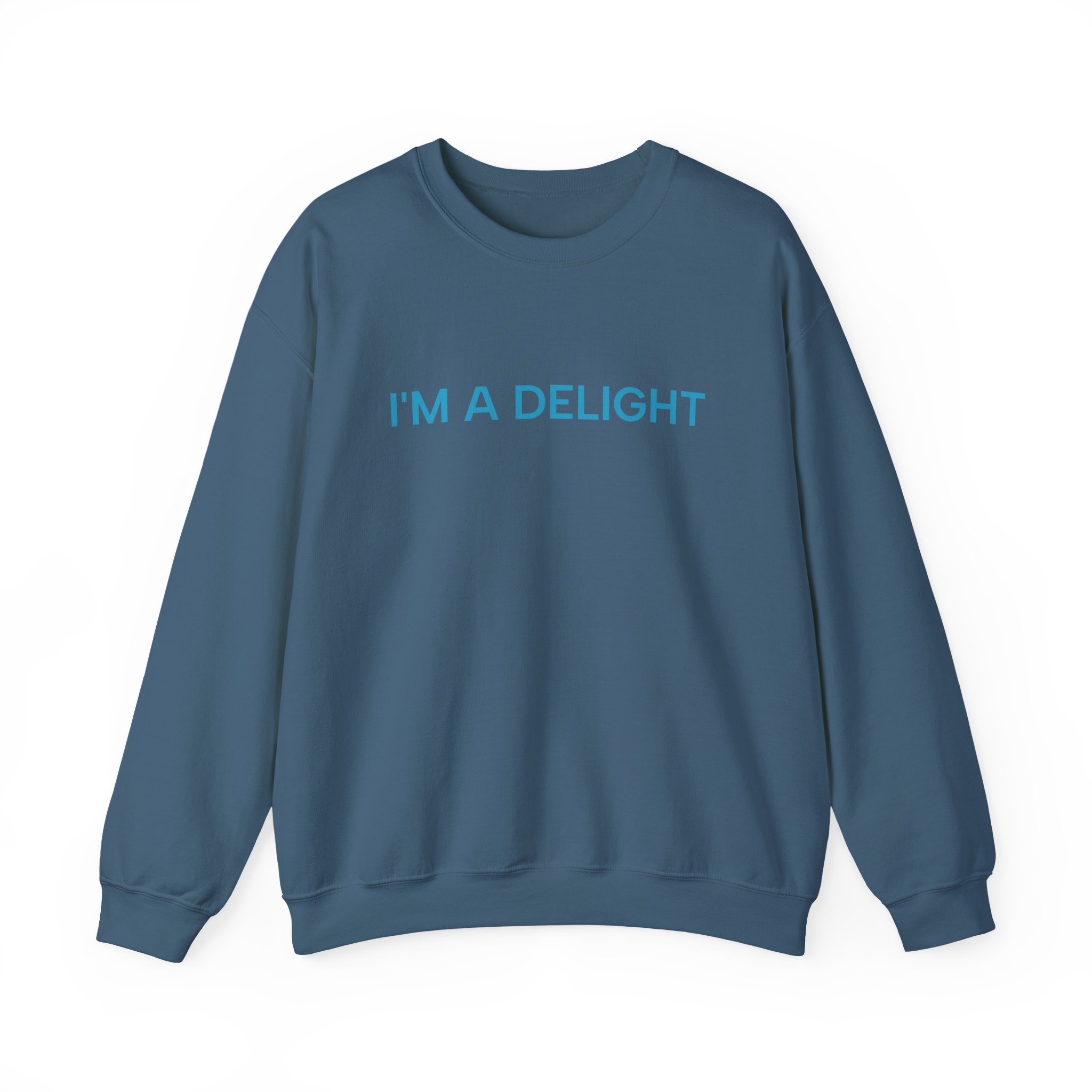 I'm a Delight Sweatshirt, Funny Cozy Graphic Pullover - Image 29