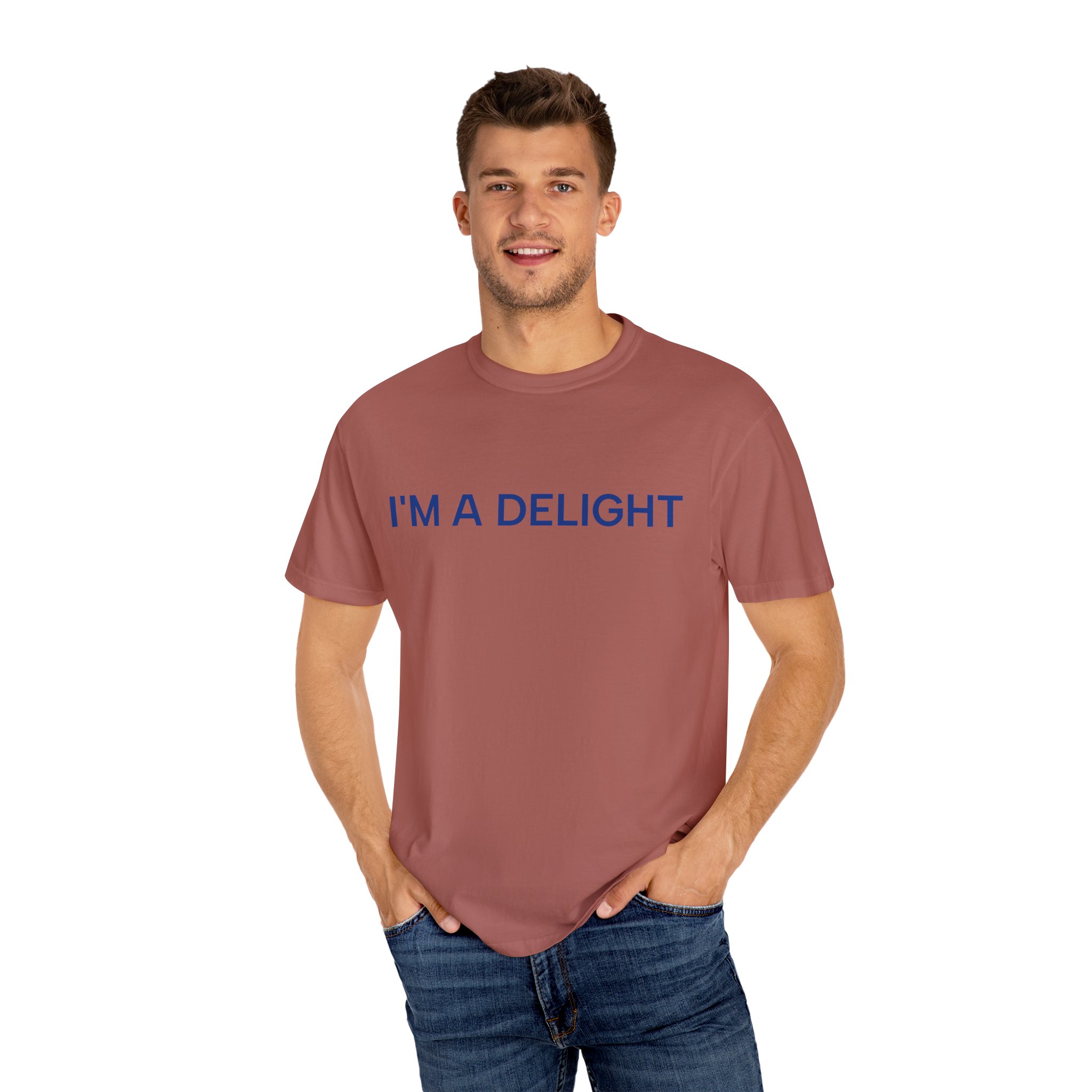 Delight T-Shirt, Funny Cozy Graphic Pullover - Image 52