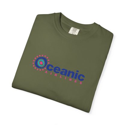 Lost Airline Unisex Garment-Dyed T-shirt, TV Show Tee, Vintage Plane Top, Flight Crew Gift, Travel Shirt - Image 39