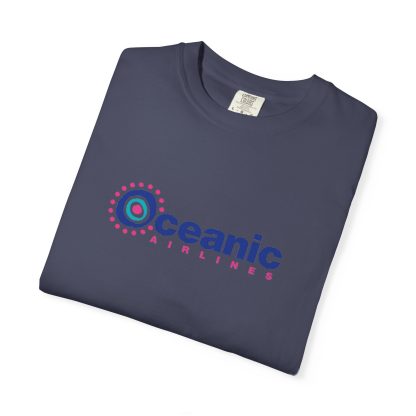 Lost Airline Unisex Garment-Dyed T-shirt, TV Show Tee, Vintage Plane Top, Flight Crew Gift, Travel Shirt - Image 55