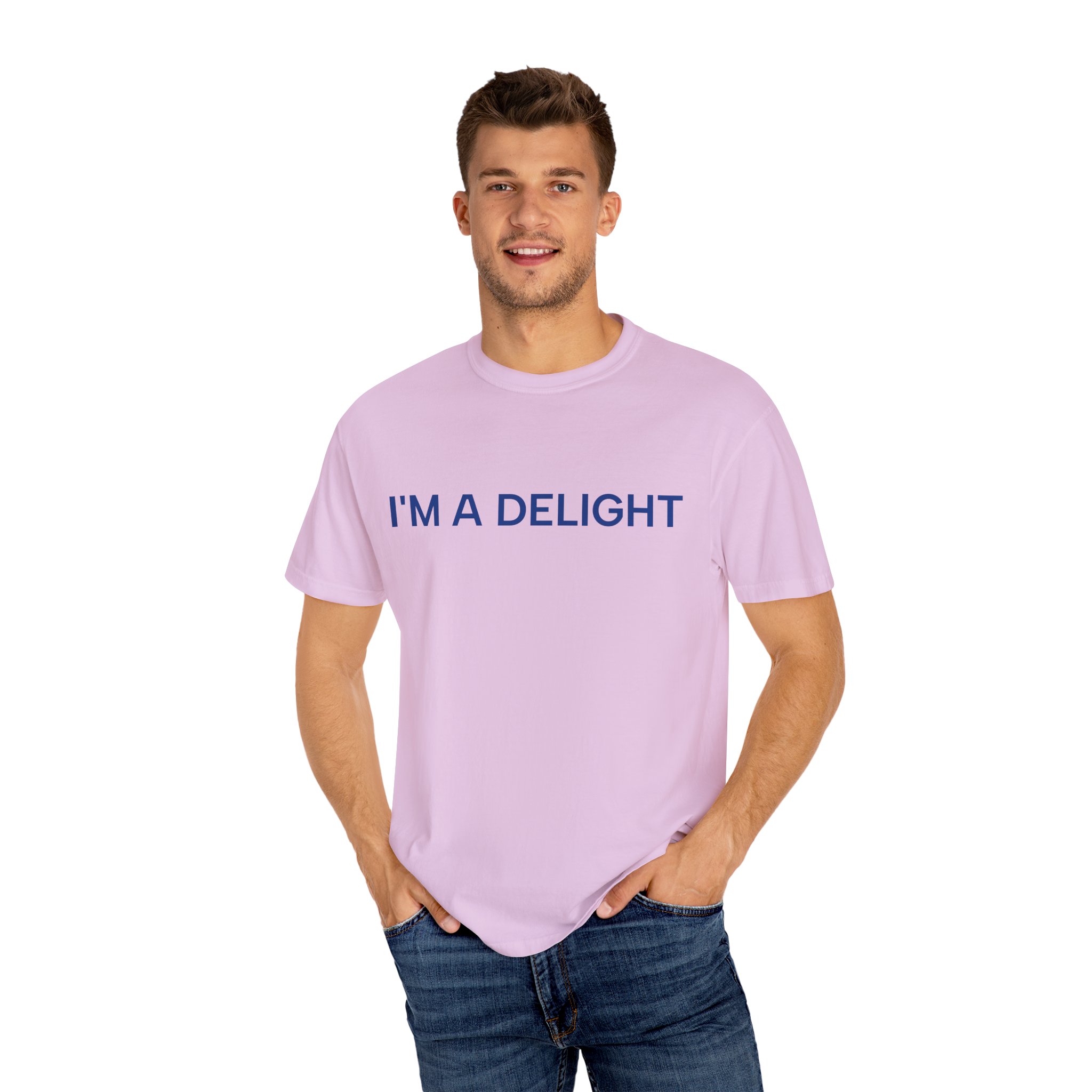 Delight T-Shirt, Funny Cozy Graphic Pullover - Image 44
