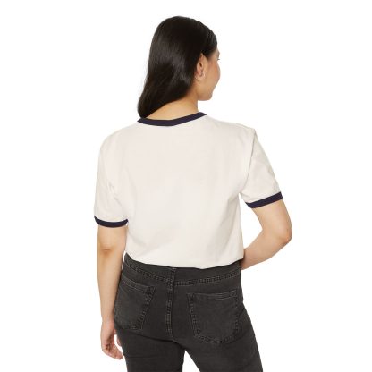 UNCLE FEMALE. Penny Tee.Unisex Cotton Ringer T-Shirt - Image 4