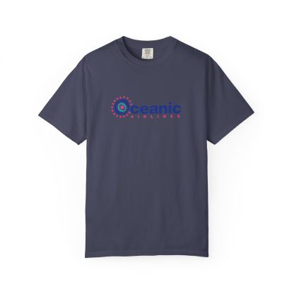 Lost Airline Unisex Garment-Dyed T-shirt, TV Show Tee, Vintage Plane Top, Flight Crew Gift, Travel Shirt - Image 53