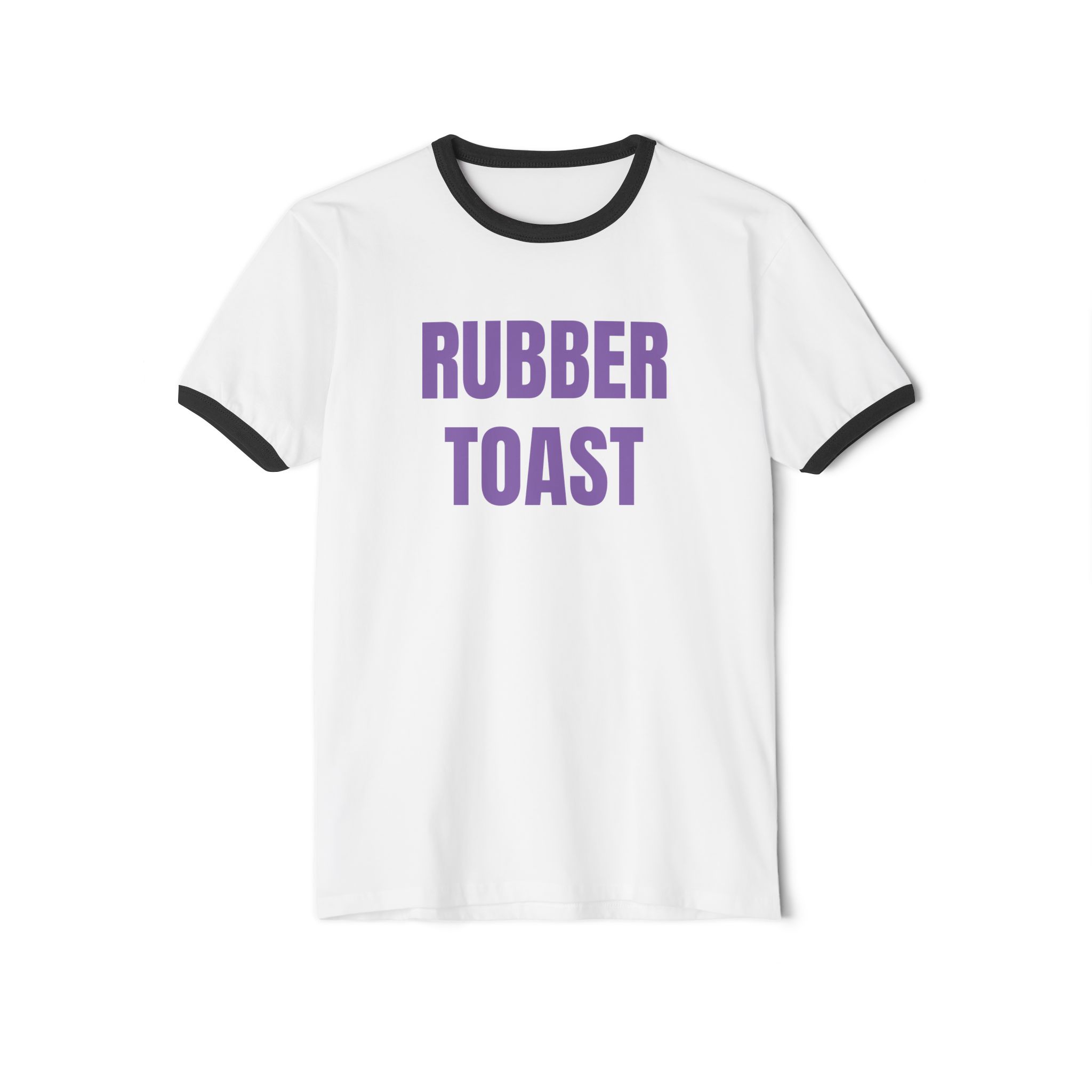 Rubber Toast. Penny Tee.Unisex Cotton Ringer T-Shirt - Image 13