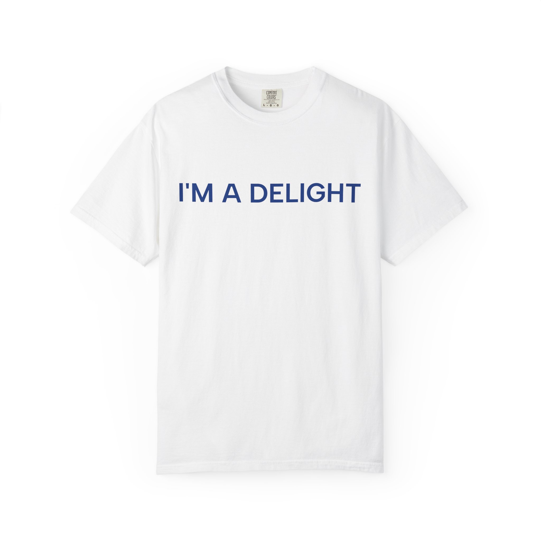 Delight T-Shirt, Funny Cozy Graphic Pullover