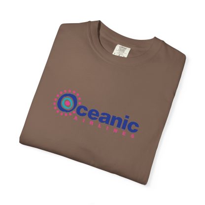 Lost Airline Unisex Garment-Dyed T-shirt, TV Show Tee, Vintage Plane Top, Flight Crew Gift, Travel Shirt - Image 31