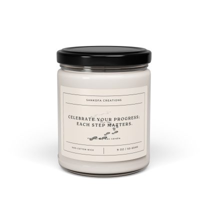 Celebrate your progress; each step matters. Scented Soy Candle, 9oz - Image 17