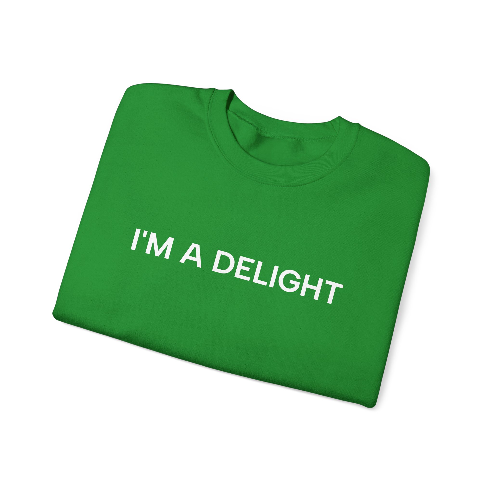 I'm a Delight Sweatshirt, Funny Cozy Graphic Pullover - Image 11