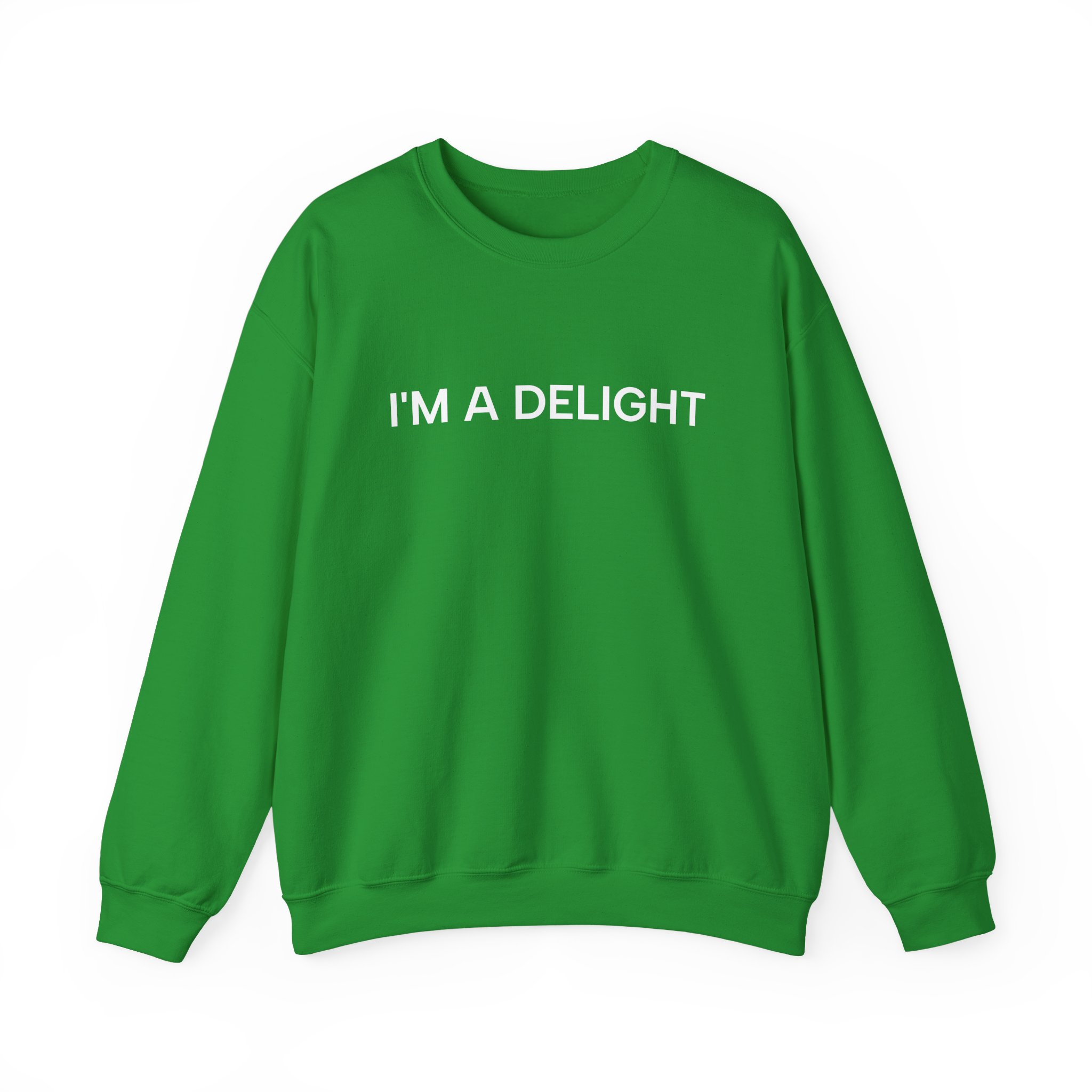 I'm a Delight Sweatshirt, Funny Cozy Graphic Pullover - Image 9