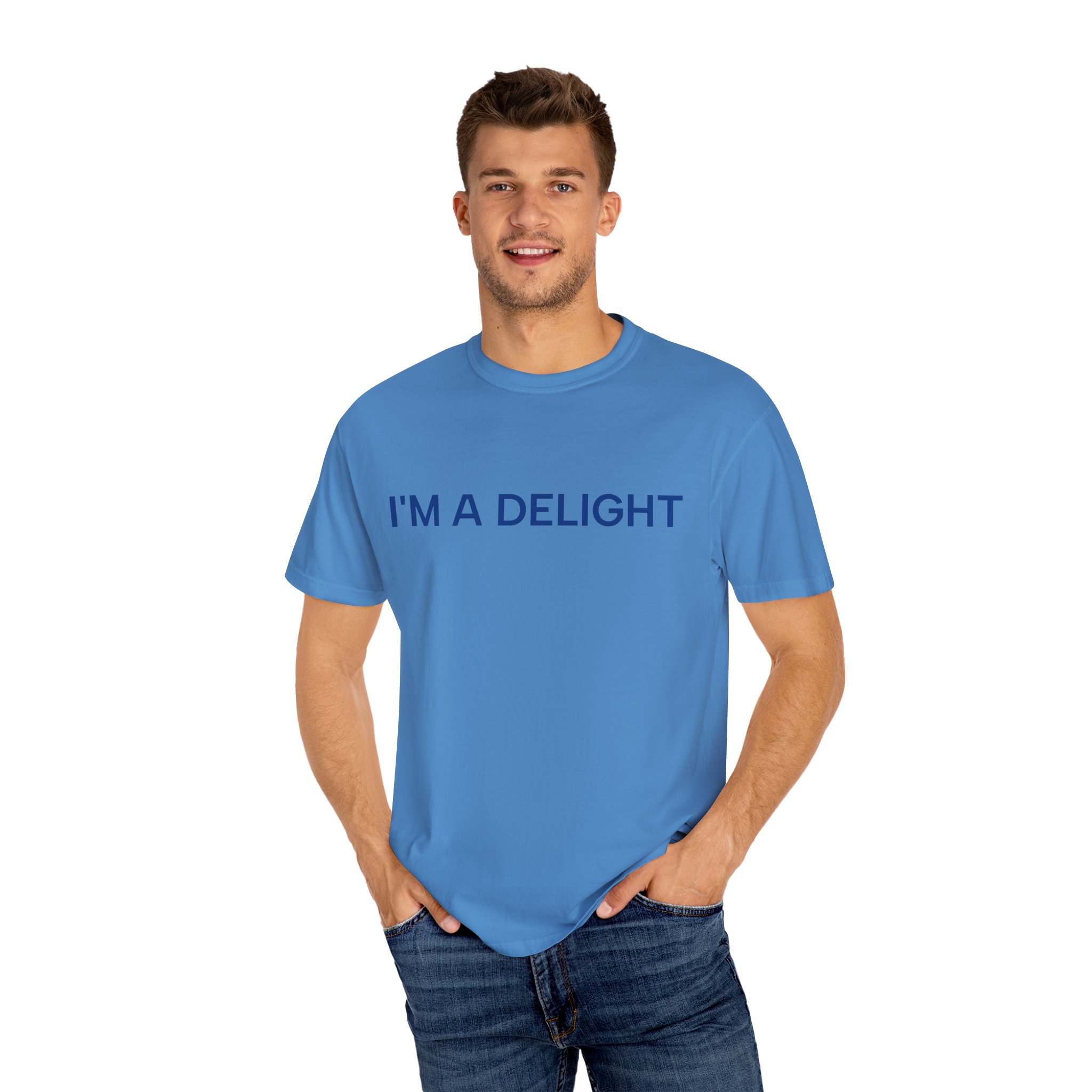 Delight T-Shirt, Funny Cozy Graphic Pullover - Image 36