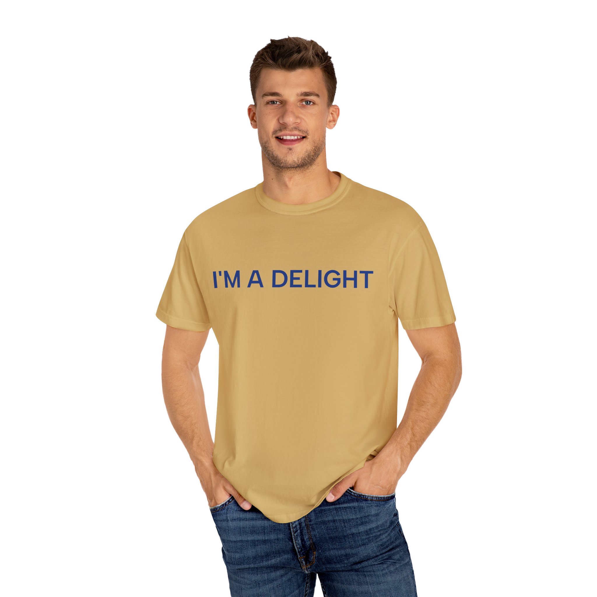 Delight T-Shirt, Funny Cozy Graphic Pullover - Image 12