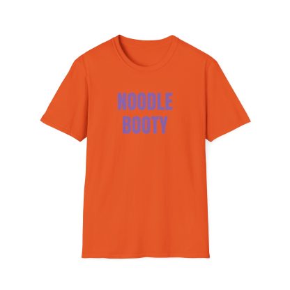Noodle Booty Vibrant. Penny Tee. Unisex Cotton Ringer T-Shirt - Image 3