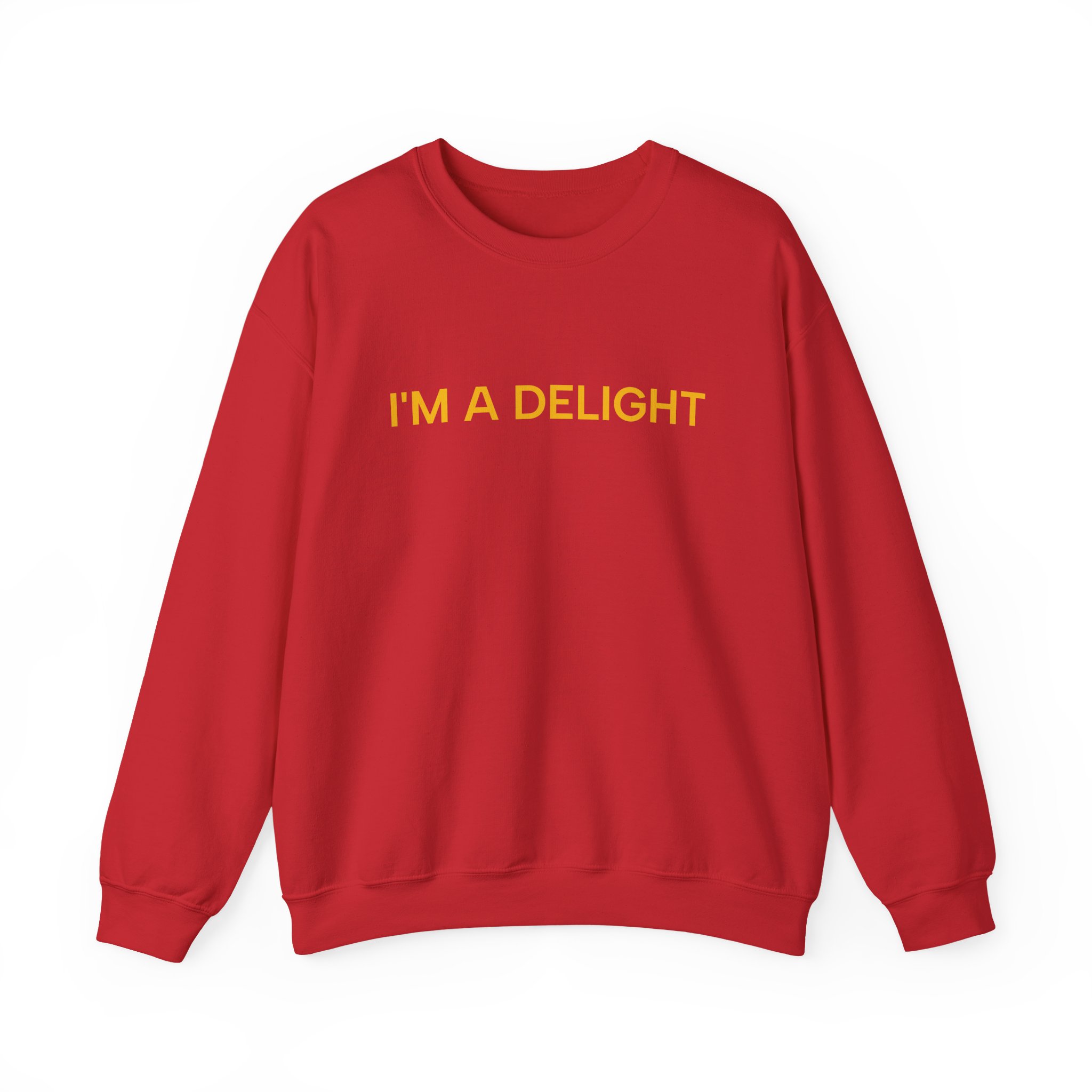 I'm a Delight Sweatshirt, Funny Cozy Graphic Pullover - Image 49