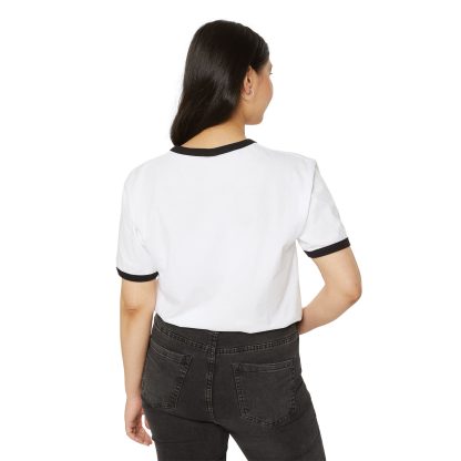 BUTTER MY QUEASY. Penny Tee.Unisex Cotton Ringer T-Shirt - Image 16