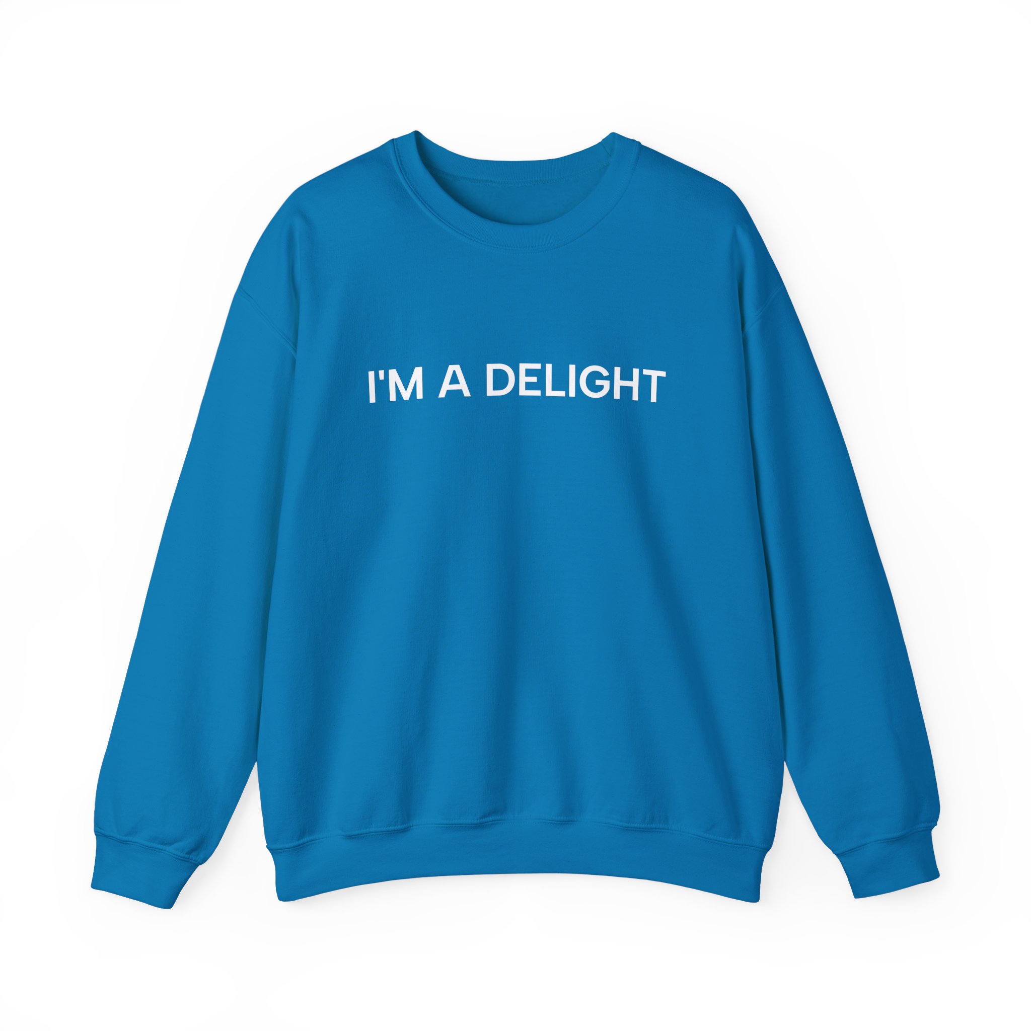 I'm a Delight Sweatshirt, Funny Cozy Graphic Pullover - Image 33