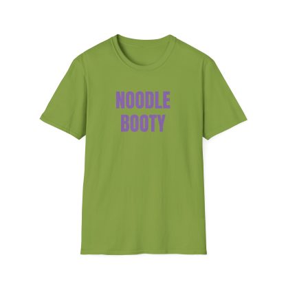 Noodle Booty Vibrant. Penny Tee. Unisex Cotton Ringer T-Shirt - Image 4