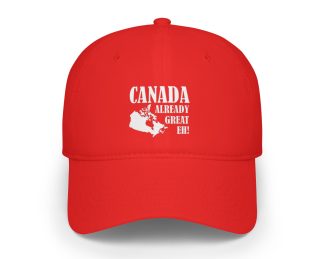 Canada Already Great Eh Hat Funny MAGA Parody, Political Satire Cap