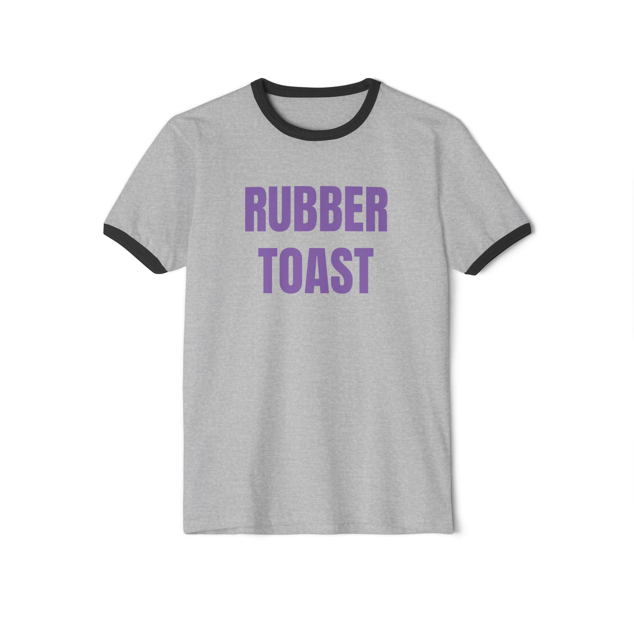 Rubber Toast. Penny Tee.Unisex Cotton Ringer T-Shirt - Image 5