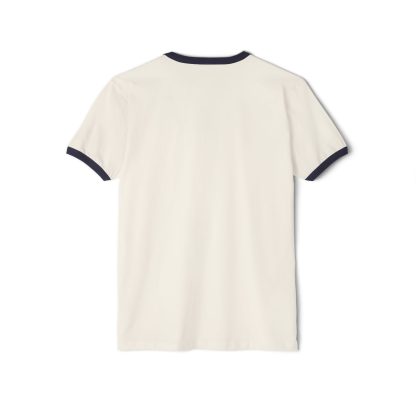 UNCLE FEMALE. Penny Tee.Unisex Cotton Ringer T-Shirt - Image 2