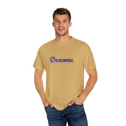 Lost Airline Unisex Garment-Dyed T-shirt, TV Show Tee, Vintage Plane Top, Flight Crew Gift, Travel Shirt - Image 24