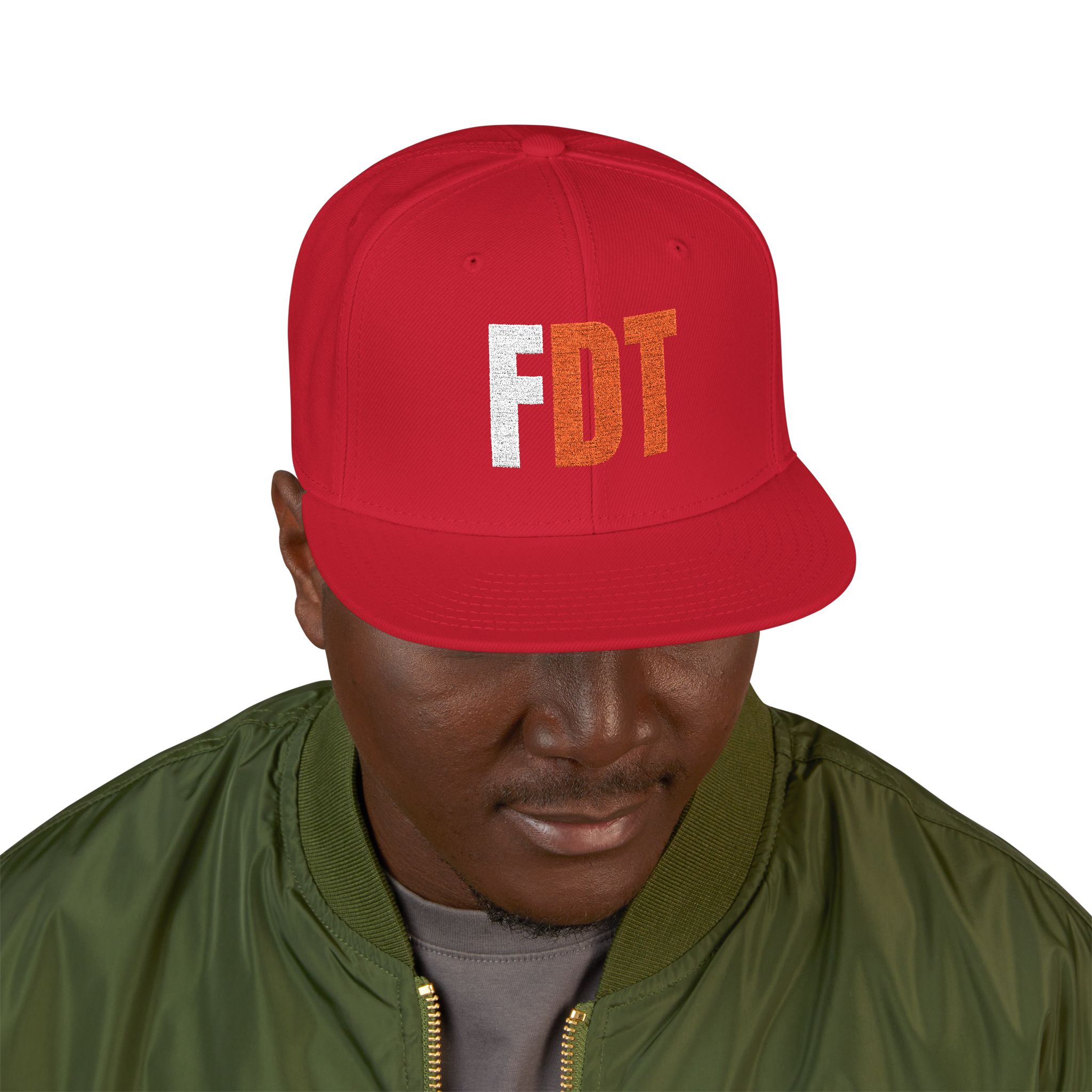 Embroidered Snapback Cap - Political Parody FDT - Forget Donald Trump Hat, Resistance Baseball Cap, Activist Headwear, Protest Snapback, - Image 19