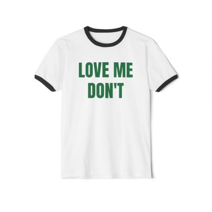 Love me don't. Penny Tee.Unisex Cotton Ringer T-Shirt - Image 4