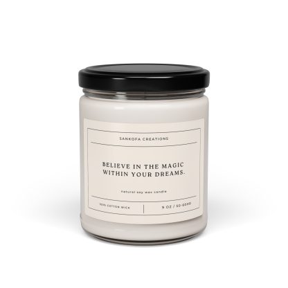 Believe in the magic within your dreams. Scented Soy Candle, 9oz - Image 13