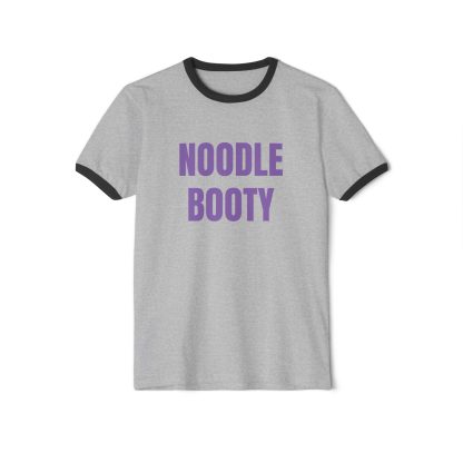 NOODLE BOOTY. Penny Tee.Unisex Cotton Ringer T-Shirt - Image 2