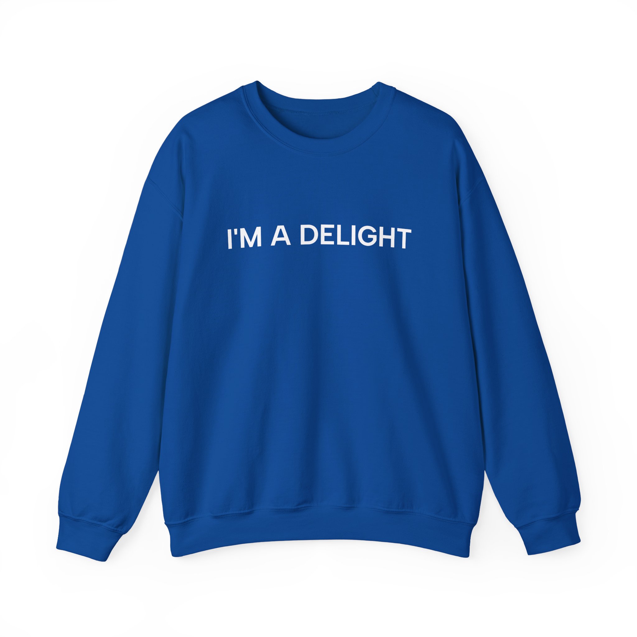 I'm a Delight Sweatshirt, Funny Cozy Graphic Pullover - Image 37