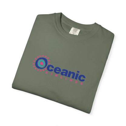 Lost Airline Unisex Garment-Dyed T-shirt, TV Show Tee, Vintage Plane Top, Flight Crew Gift, Travel Shirt - Image 43