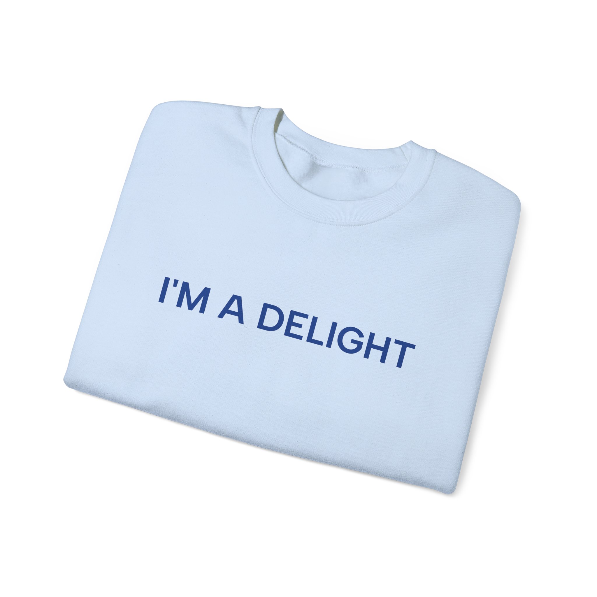 I'm a Delight Sweatshirt, Funny Cozy Graphic Pullover - Image 19